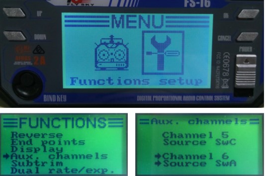 Selection of channels